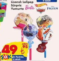 LİSANSLI LOLİPOP SÜRPRİZ YUMURTA LİSANSLI LOLİPOP SÜRPRİZ YUMURTA
